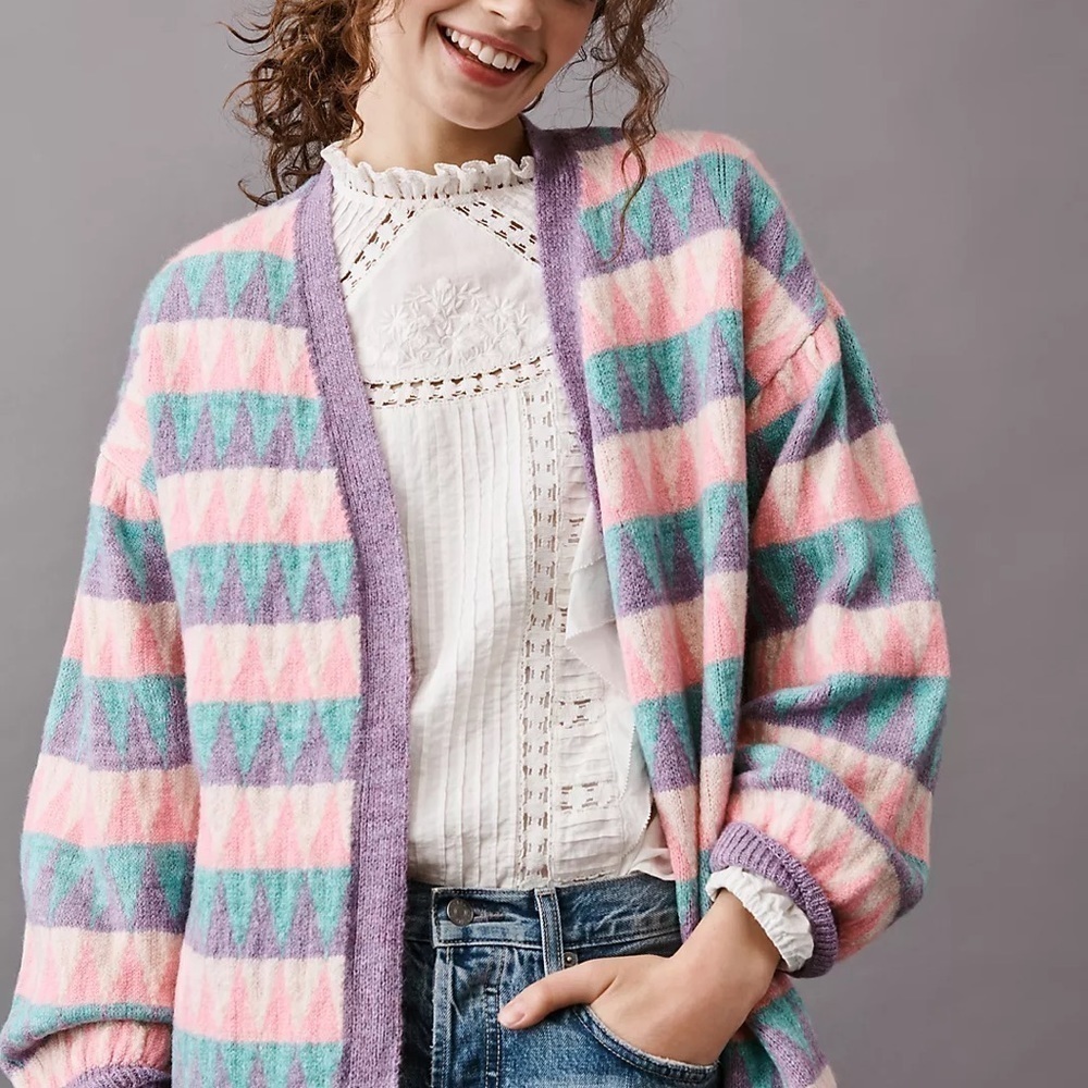 NWT Anthropologie Maeve Alicia cardigan sz s